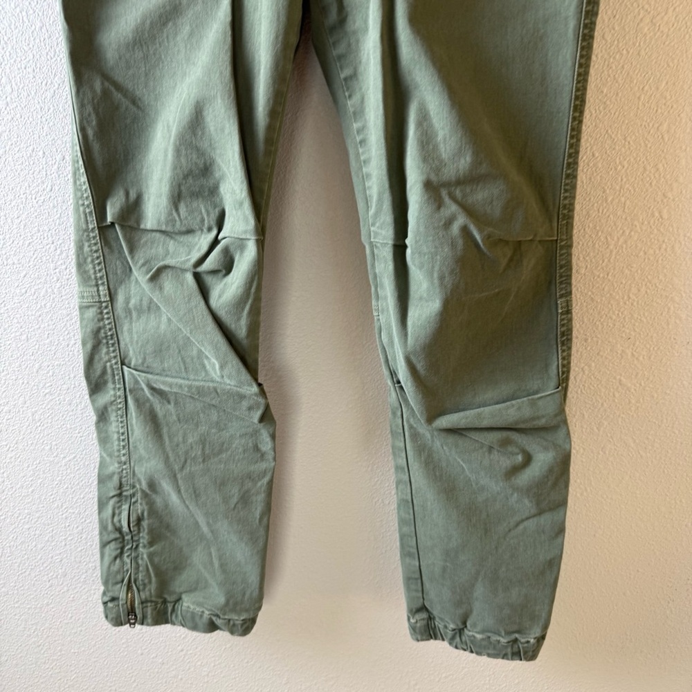 Nili Lotan Cropped Military Pants Camo Green Twill Utilitarian Casual Women’s 0 - Picture 5 of 12